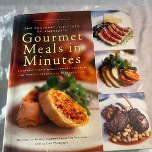 Source Unknown Gourmet Meals in Minutes Cookbook - White and Brown Cover